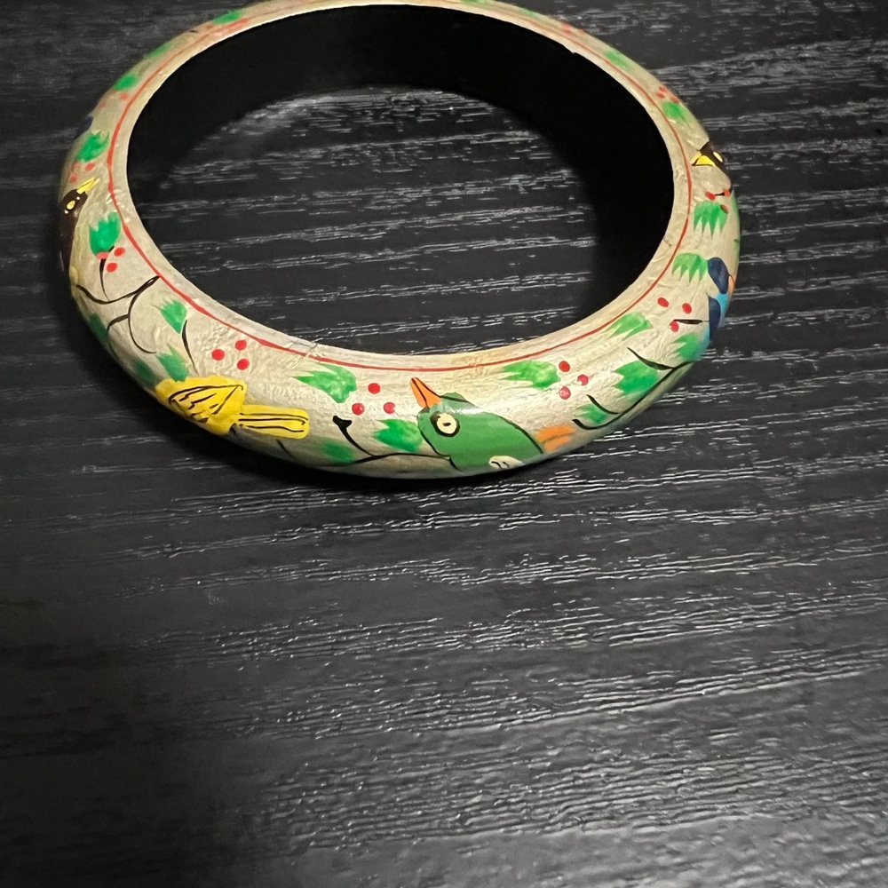 Colorful Patterned Bangles Set - Picture 7 of 7